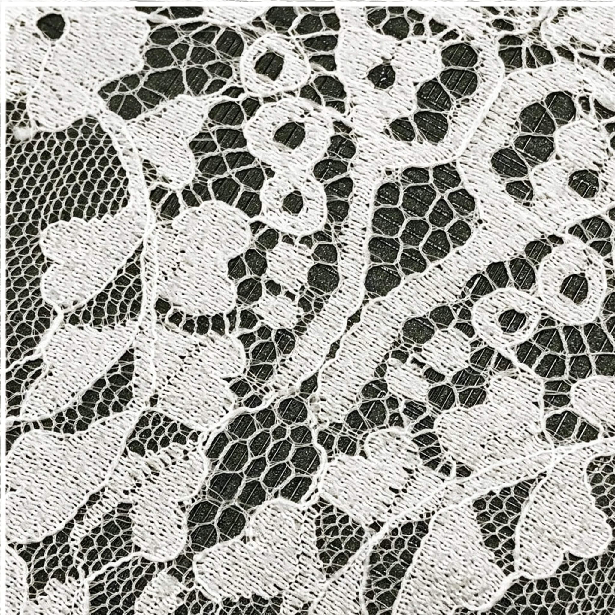 Lace Trim Wave Eyelash Nylon Lace Fabric for Bridal Wholesale Supplier 12